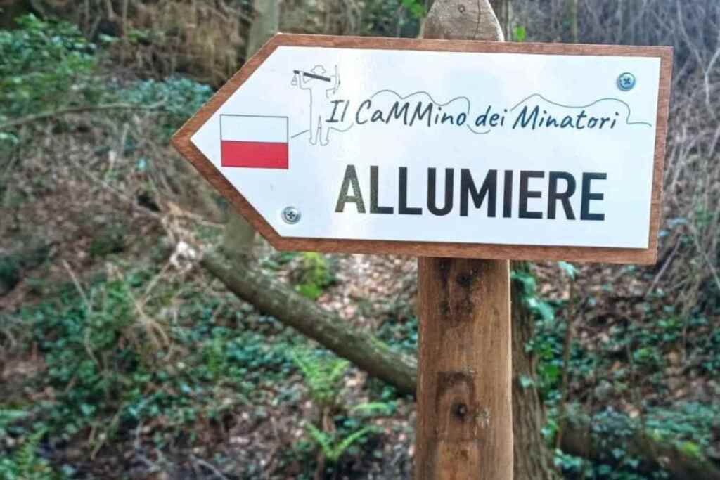 Cammino dei Minatori · Allumiere